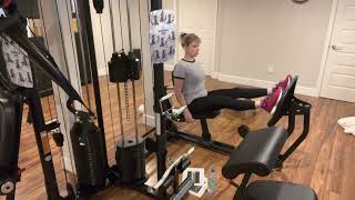 Inspire M5  Caroline Girvan workout lower body Day 3 [upl. by Haseena425]