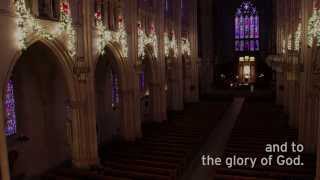 Dressing Duke Chapel for Christmas TimeLapse [upl. by Neetsirk688]