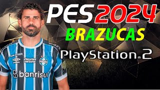 Novo Efootball PES2024 Incrivel Graficos  Atualizado Ps2 aethersx2 pcsx2  Março [upl. by Faubert]