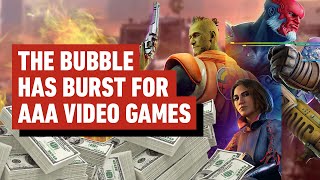 The AAA Video Game Bubble Has Burst [upl. by Zevahc331]