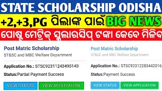 Odisha Scholarship State Scholarship Paisa Kebe Asiba How To Check State Scholarship Portal [upl. by Migeon]