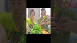 isister eating showeating challengehusband and wife eating foodeatingmukbang asmr eating [upl. by Letnwahs]