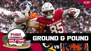 HALFTIME James Conner Arizona Cardinals RUNNING WILD Over Caleb Williams’ Chicago Bears [upl. by Annehs]