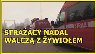 Złotoryja Akcja gaśnicza potrwa jeszcze kilka dni [upl. by Einner]