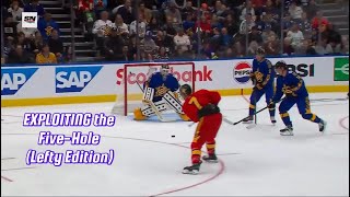 How NHL Players are EXPLOITING the FiveHole Lefty Edition [upl. by Arin]