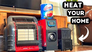 3 Ways To Heat Your Home During An Emergency Winter Power Outage No Power amp No Gas [upl. by Elrebmik42]