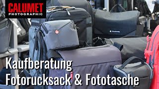 Kaufberatung Fotorucksack amp Fototasche  Calumet Photographic [upl. by Indys]