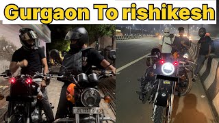 Rishikesh trip with new bullet  full modified bullet Andekherastein rishikesh bullet350 vlog [upl. by Nivonod479]