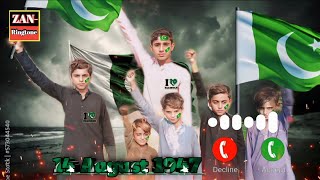 Pakistan zindabad ringtone  14 August 1947 ringtone  14 August ringtone  ZAN Ringtone [upl. by Nahtanod]