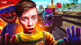 FREE FIRE MESTRE E POPPY PLAYTIME 2🏆 APELAPATO LIVE ON 💙 MEGA [upl. by Malvino]