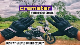 Cramster Flux Waterproof gloves Initial Impressions amp Overview [upl. by Reimer]