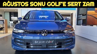 23 AĞUSTOS 2024 VW GOLF FİYAT LİSTESİ ZAMLANDI  SERT YÜKSELİŞ [upl. by Anotyad394]