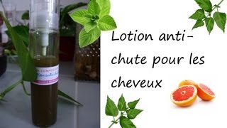 Beauté des cheveux au naturel  recette de lotion antichute [upl. by Nongim550]