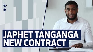 INTERVIEW  JAPHET TANGANGA SIGNS NEW CONTRACT [upl. by Pharaoh]