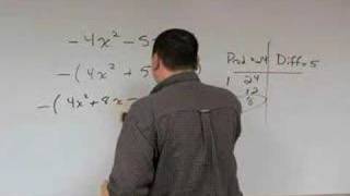 Easy Trinomial Factoring  Pt 5  Leading Coefficient not 1 [upl. by Adeline352]