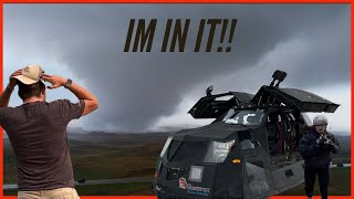 WE DROVE INTO A TORNADO A successful Tornado intercept in Dominator 3 [upl. by Stickney]