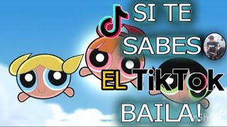 SI TE SABES EL TIKTOK BAILA 2024 tiktok music CHICAS SUPER PODEROSA Animacion en desarrollo [upl. by Malinde]