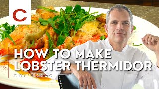 Lobster Thermidor  Chef Pierre Gignac  Quick Recipe [upl. by Ayin]