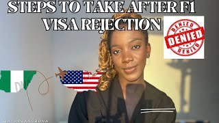 How to Reapply for Your F1 Visa After Denial Tips on how yo Ace your next visa interview [upl. by Rebah]