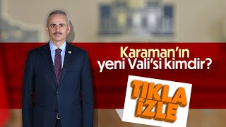 KARAMAN VALİSİ MEHMET FATİH ÇİÇEKLİ [upl. by Chassin]