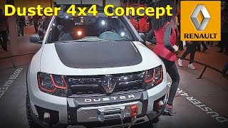 Duster 4x4 Extreme Concept Brasil  Salão do Automóvel 2016  Faça Você Mesmo  FVM [upl. by Cheslie389]