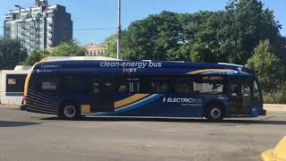 2017 Proterra Catalyst BE40 on the B39 at Williamsburg Bus Terminal [upl. by Harolda]