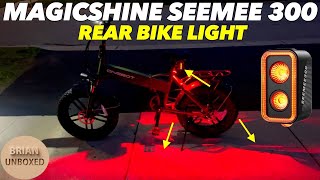 Magicshine SEEMEE 300 Smart Tail Light  Review [upl. by Eekcaj452]