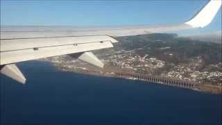 Landing Funchal Airport  Madeira [upl. by Ruthi155]