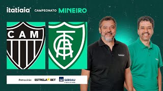 Atlético x América fazem o jogo de ida das semifinais do Campeonato Mineiro [upl. by Cyler]