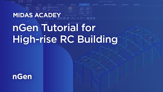 midas nGen Tutorial High Rise Reinforced Concrete BuildingDesign 04 Define Rebar [upl. by Dewhurst592]