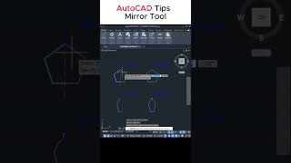 ✨AutoCAD Tips amp Tricks  2D Tutorials  Mirror Tools autocadtips autocadcivil3d autocadtutorial [upl. by Fernyak37]