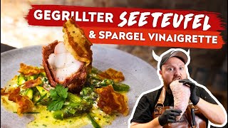 Seeteufel im Speckmantel grillen  Fancy BBQ  BBQ Madness [upl. by Madea]