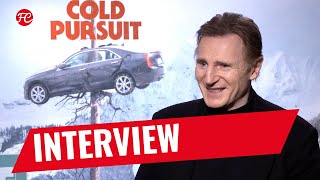 Liam Neeson Interview  HARD POWDER COLD PURSUIT  FredCarpet [upl. by Natam74]