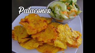 PATACONES APARTIR DE PLATANO SANCOCHADO [upl. by Mharba379]