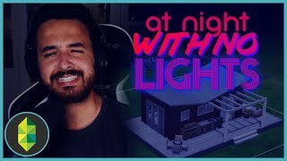 AT NIGHT WITH NO LIGHTS Build Challenge  The Sims 4 [upl. by Innoj]