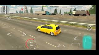 gearbox 3km  vw golf  1695 hp  Car parking multiplayer [upl. by Kathleen332]