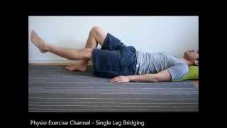 Single Leg Bridging [upl. by Janeen]