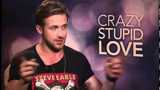 Ryan Gosling talks chicken and women with Brad Blanks [upl. by Otipaga128]