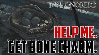 Dishonored 2  How to Get Black Bone Charm Addermire Institute Mission 3 [upl. by Joli]