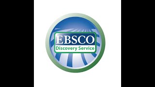 EBSCO EDS 資源探索服務 更新版本教育訓練 [upl. by Niu887]