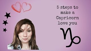 5 steps to make a Capricorn love you [upl. by Dajma]