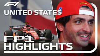 FP1 Highlights  2024 United States Grand Prix [upl. by Anear439]