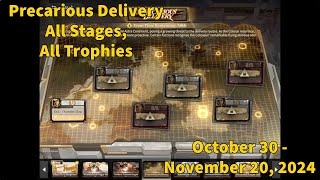 Precarious Delivery All Stages All Trophies October 30 2024  Alchemy Stars [upl. by Nnaylloh87]