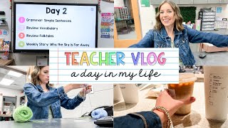 TEACHER VLOG  first vlog of the school year [upl. by Sadonia535]