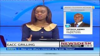 Mutea Iringo being grilled by Ethics and AntiCorrruption Commission [upl. by Britt810]