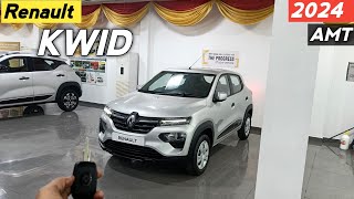 Renault Kwid AMT 2024 😍 मात्र ₹ 470 लाख से शुरु New Renault Kwid Reallife Review ❣️ [upl. by Adila]