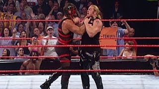 Kane returns to terrorize The UnAmericans Raw August 26 2002 [upl. by Bethesde794]