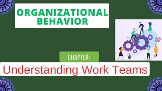 Understanding Work Teams  Organizational Behaviour  Md Azim [upl. by Aikram]