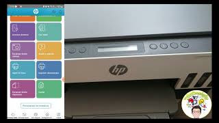 Como ampliar y reducir en impresoras Hp 580 585 590 720 750 desde su aplicativo Hp Smart🖨️😎 [upl. by Illil]