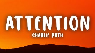 Charlie Puth  Attention Lyrics [upl. by Pantia14]